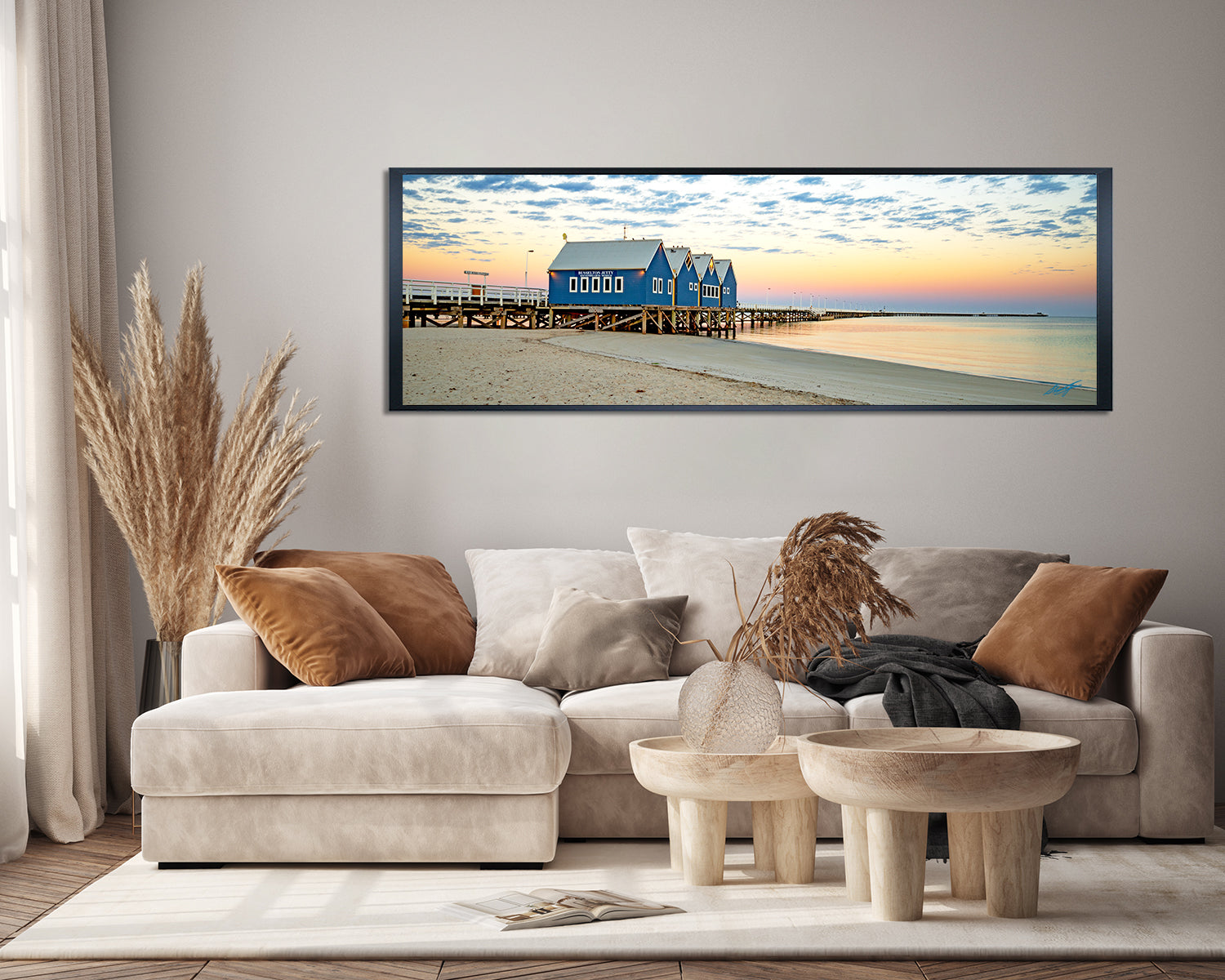 Warm Sunrise Over Busselton Jetty (3405)