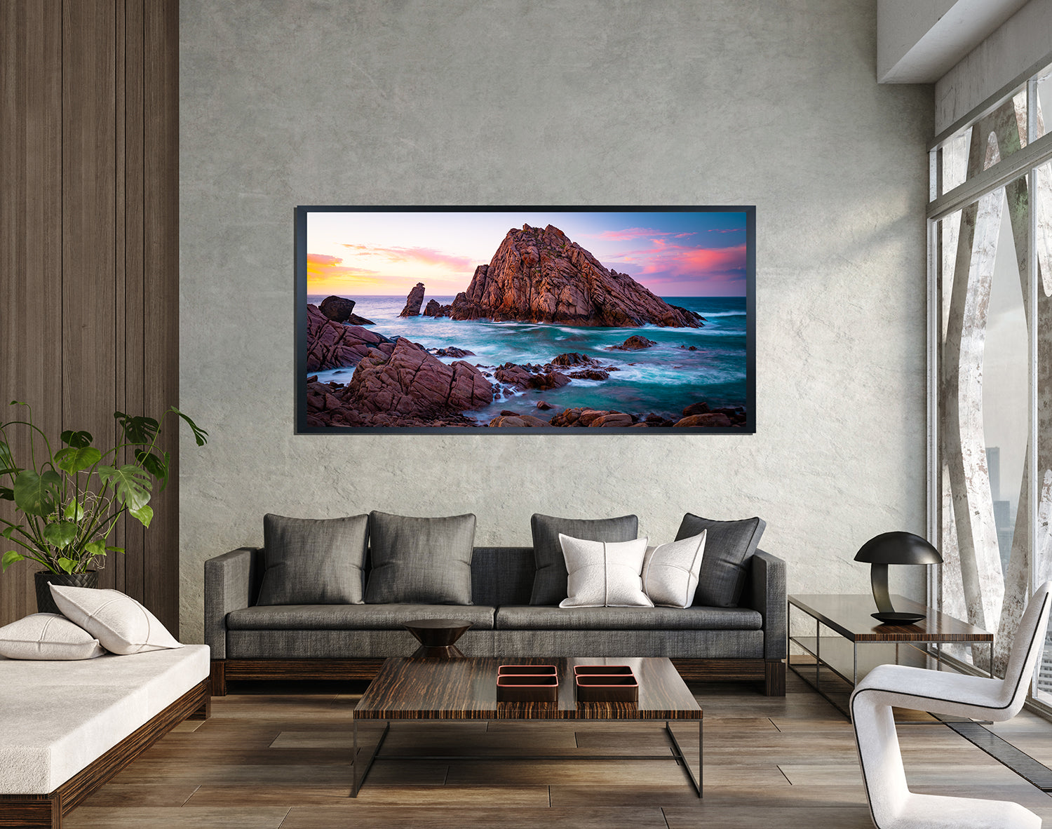 Vibrant Sugarloaf Rock Summer Sunset (3229)