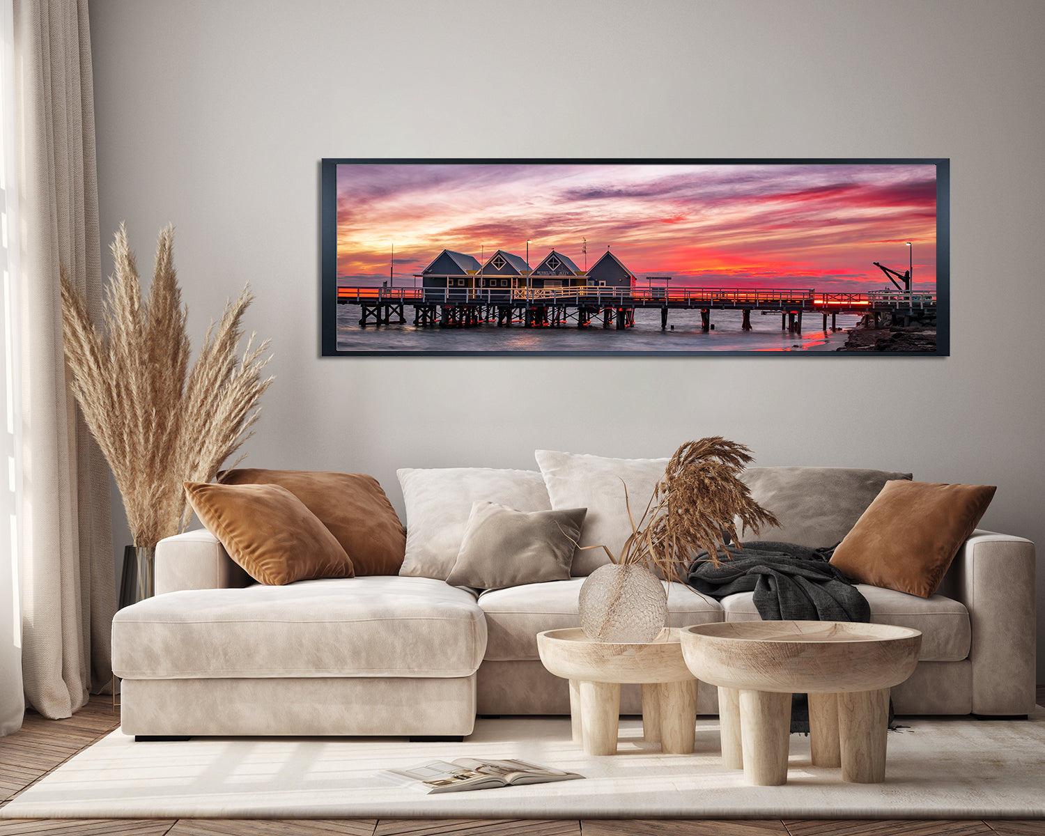 Fiery Sunrise Busselton Jetty (3319)