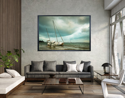 Resting Yacht Rockingham Foreshore