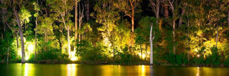 Night Reflections Karri Valley Acrylic Block (0746)