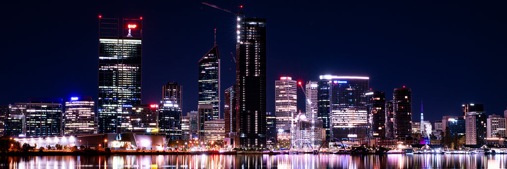 South Perth Foreshore Wester Australia Acrylic Block (6175)