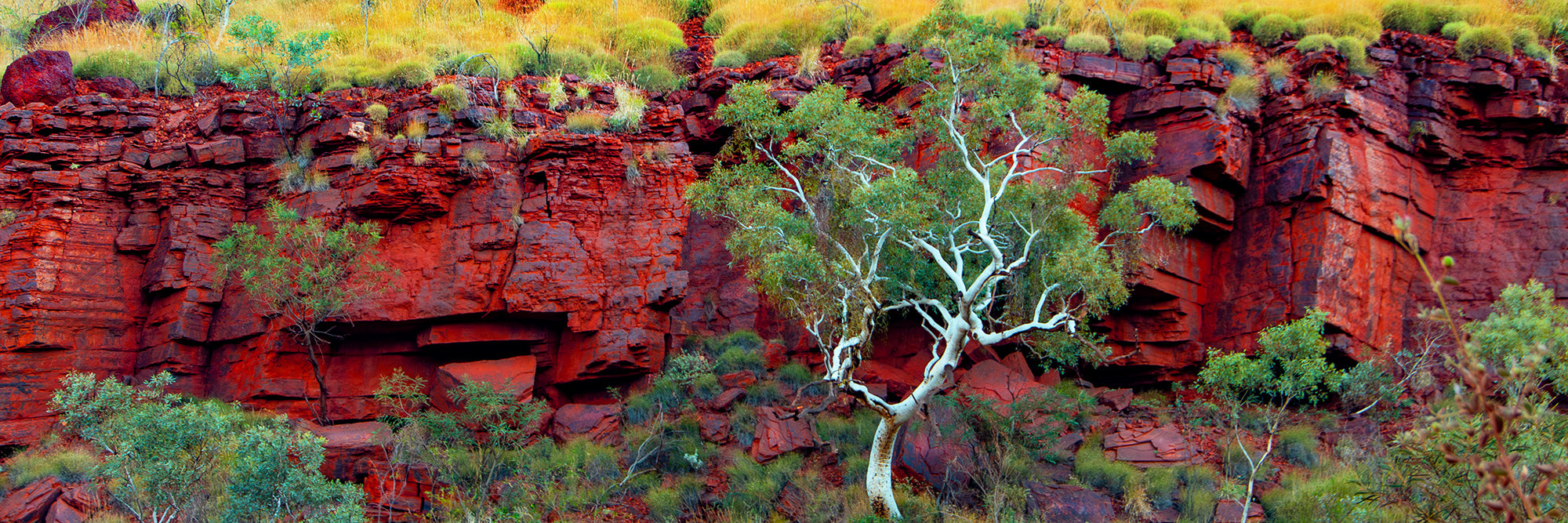 Red Earth The Pilbara Acrylic Block