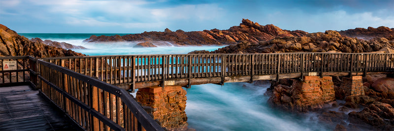 Stormy Canal Rocks Yallingup Acrylic Block (7601)